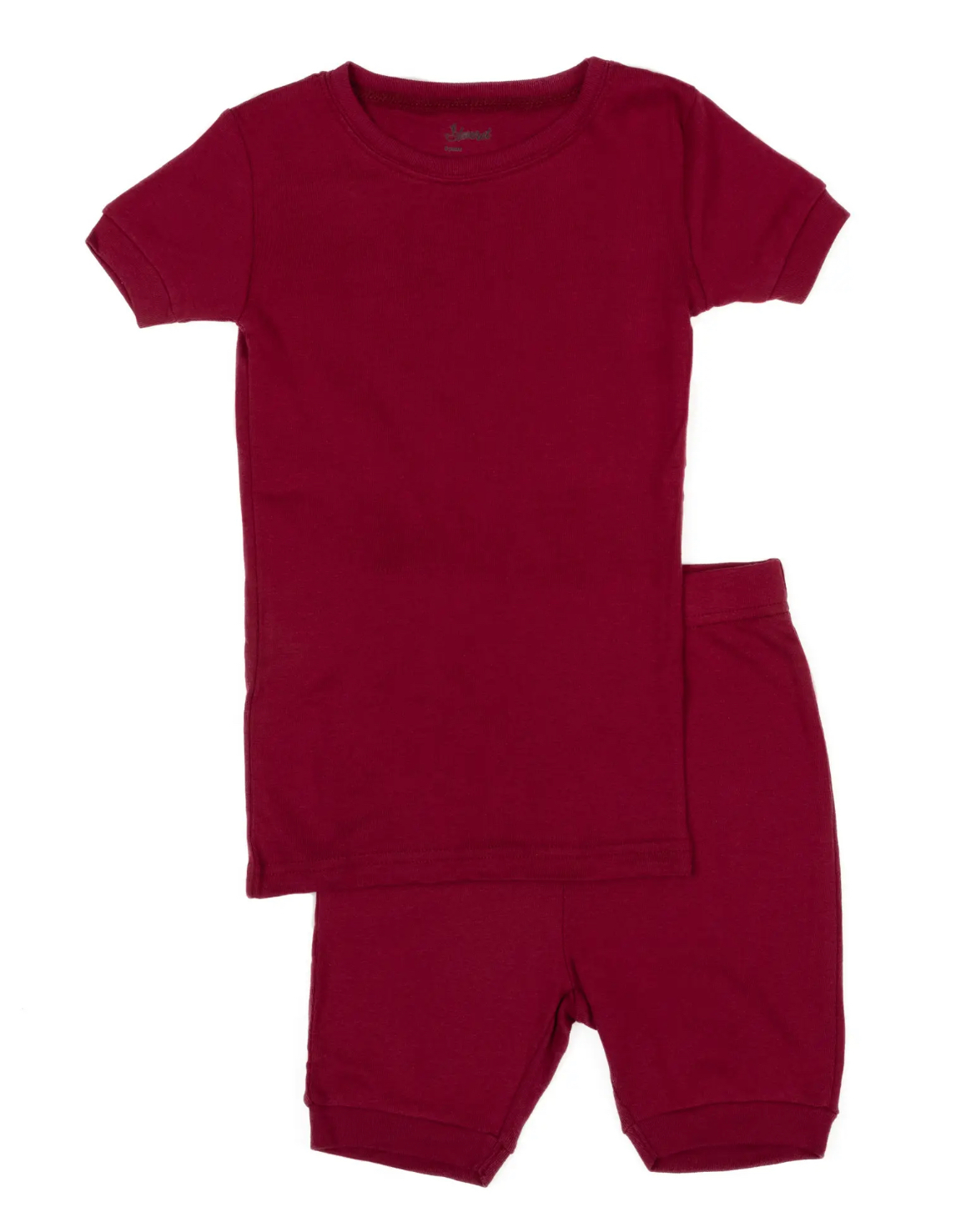 “I AM LOVED” maroon pj set